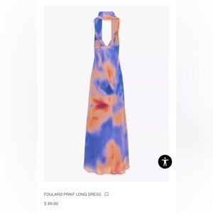 Vibrant Zara Maxi Dress